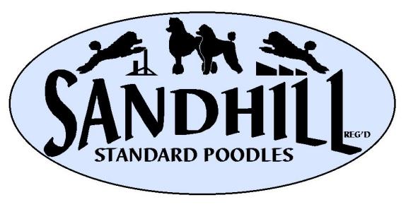 Sandhill Standard Poodles logo